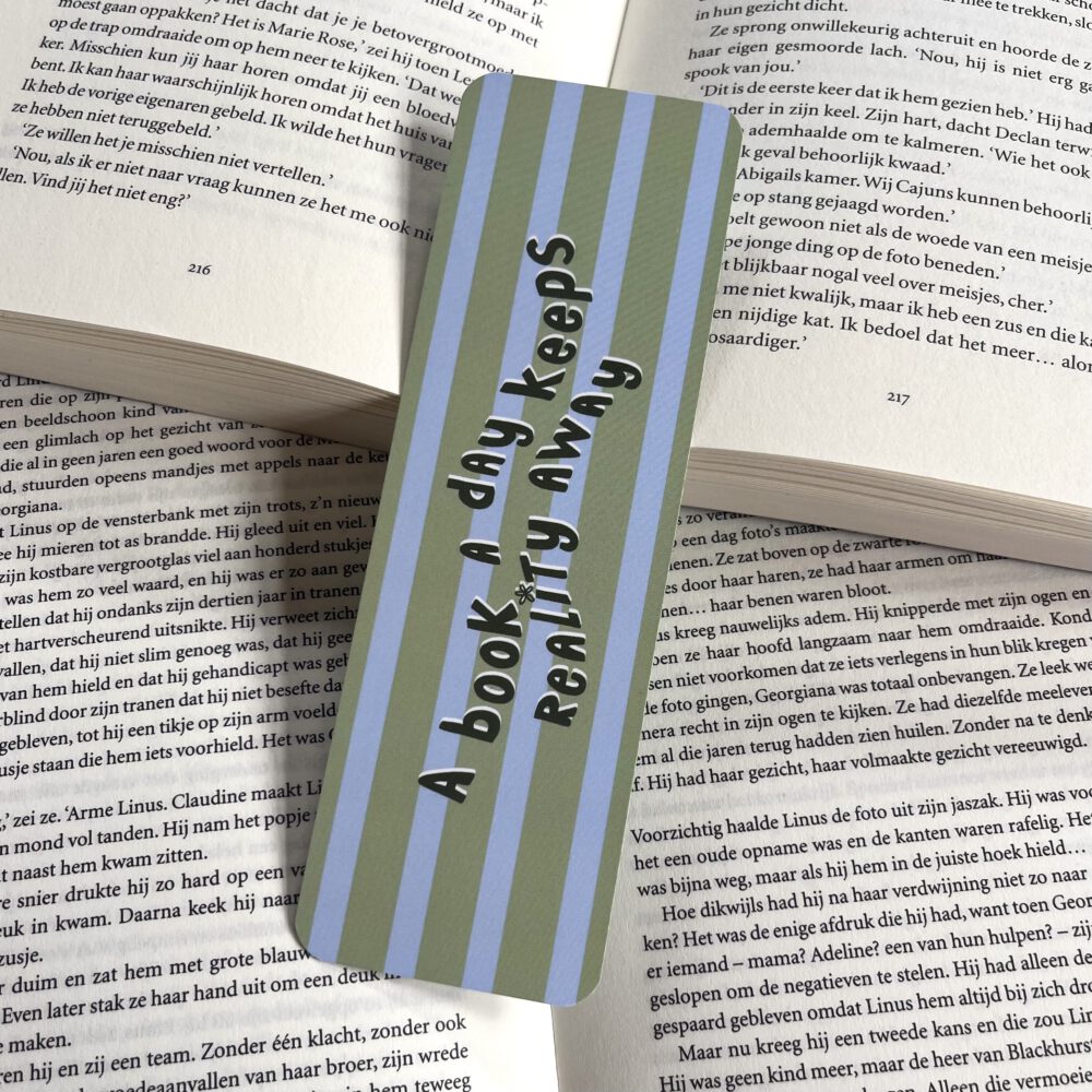 Boekenlegger a book a day